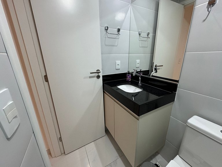 Apartamento de 1 quarto no Cabo Branco